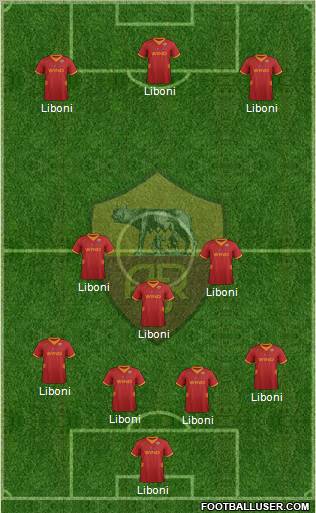 AS Roma Formation 2012