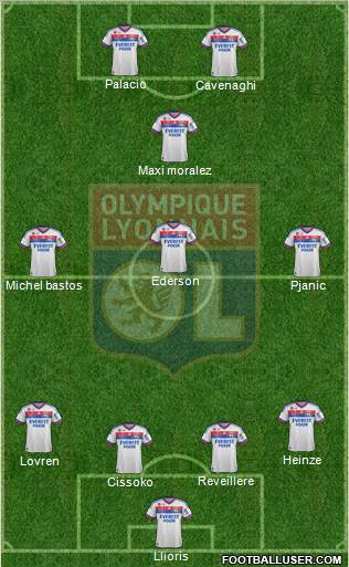 Olympique Lyonnais Formation 2012