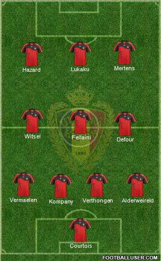 Belgium Formation 2012