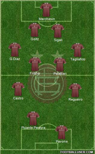 Lanús Formation 2012