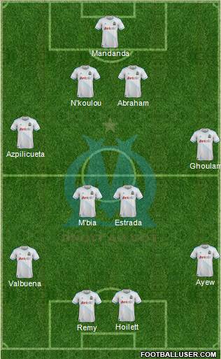 Olympique de Marseille Formation 2012