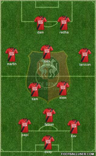 Stade Rennais Football Club Formation 2012