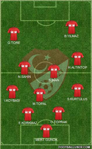 Turkey Formation 2012