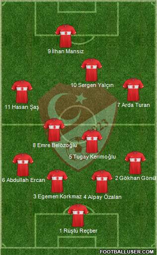 Turkey Formation 2012