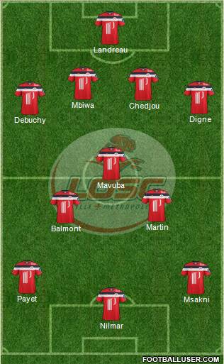 LOSC Lille Métropole Formation 2012