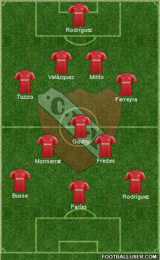 Independiente Formation 2012