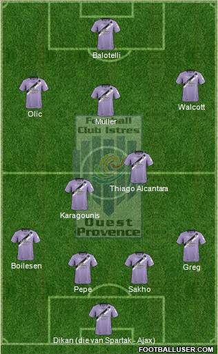 Football Club Istres Ouest-Provence Formation 2012