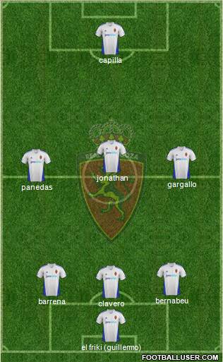 R. Zaragoza S.A.D. Formation 2012