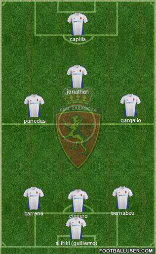 R. Zaragoza S.A.D. Formation 2012