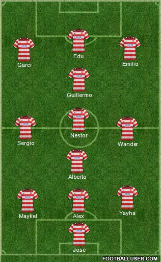 Hamilton Academical Formation 2012
