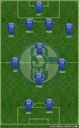 FC Schalke 04 Formation 2012