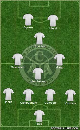 Acassuso football formation