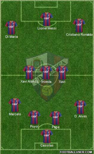 S.D. Huesca Formation 2012