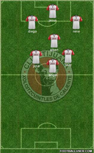 Xoloitzcuintles de Tijuana Formation 2012