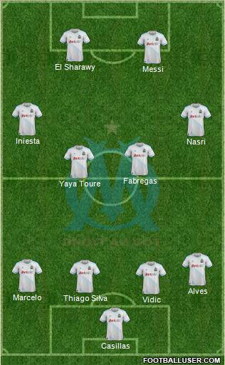 Olympique de Marseille Formation 2012