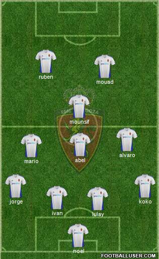 R. Zaragoza S.A.D. Formation 2012