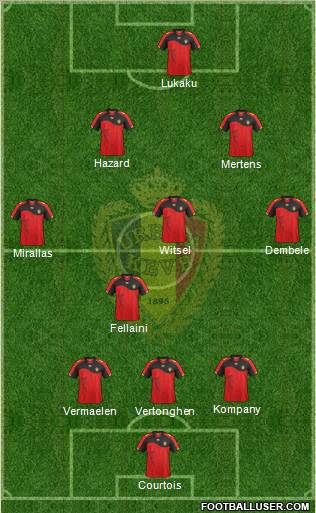 Belgium Formation 2012