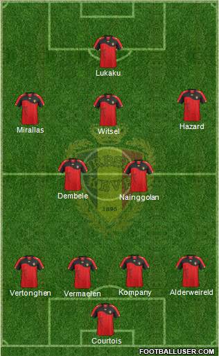 Belgium Formation 2012