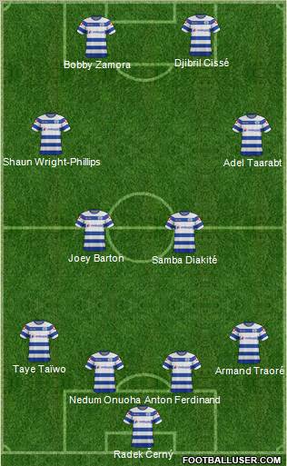 Queens Park Rangers Formation 2012