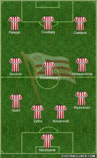 Cracovia Krakow Formation 2012