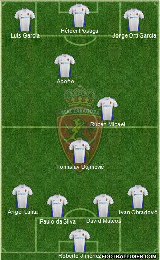 R. Zaragoza S.A.D. Formation 2012