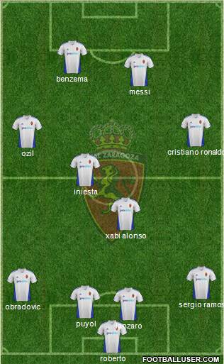 R. Zaragoza S.A.D. Formation 2012