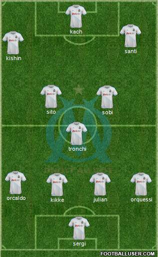Olympique de Marseille Formation 2012