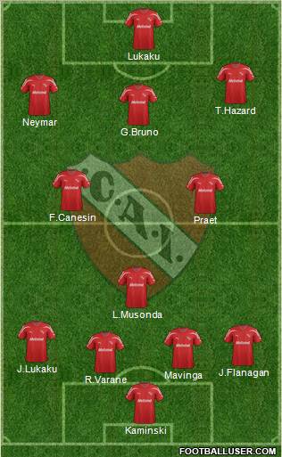 Independiente Formation 2012