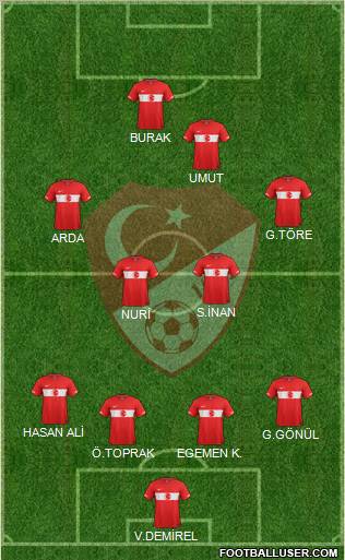 Turkey Formation 2012