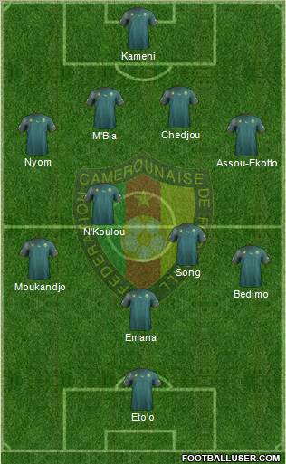 Cameroon Formation 2012