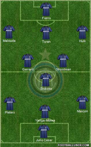 F.C. Internazionale Formation 2012