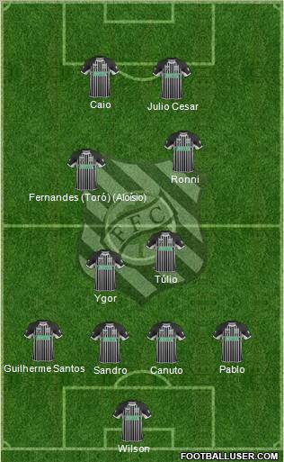 Figueirense FC Formation 2012