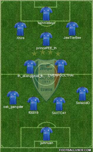 Suwon Samsung Blue Wings Formation 2012