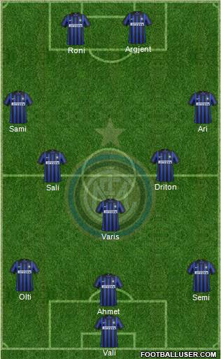 F.C. Internazionale Formation 2012