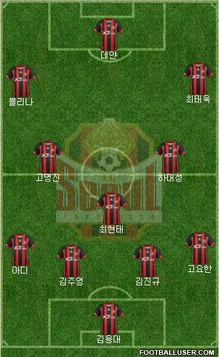 FC Seoul Formation 2012