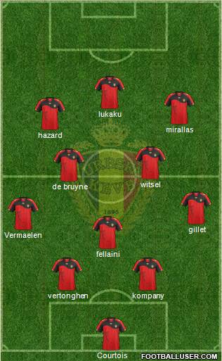 Belgium Formation 2012