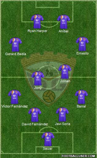 C.D. Guadalajara Formation 2012