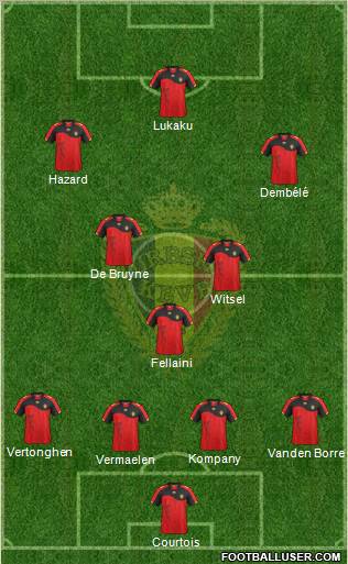 Belgium Formation 2012