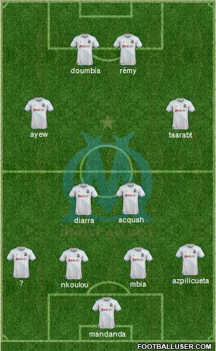 Olympique de Marseille Formation 2012