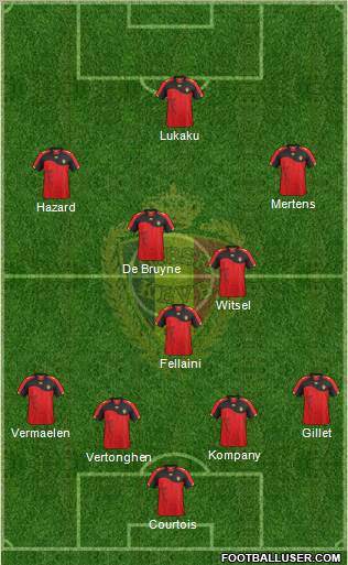 Belgium Formation 2012