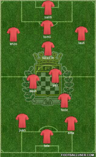 Boavista Futebol Clube - SAD football formation