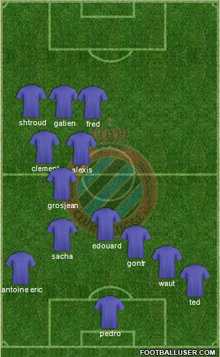 Club Brugge KV Formation 2012