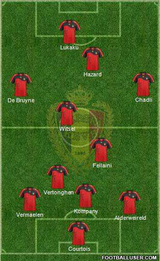 Belgium Formation 2012