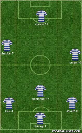 Queens Park Rangers Formation 2012