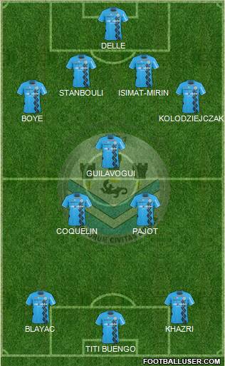 Tours Football Club Formation 2012