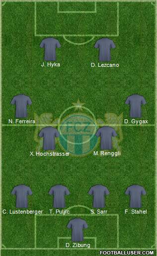 FC Zürich Formation 2012