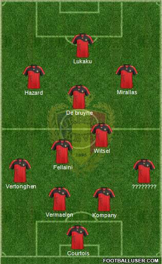 Belgium Formation 2012