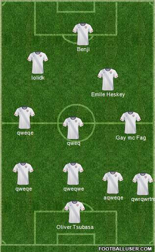 U.S.A. Formation 2012