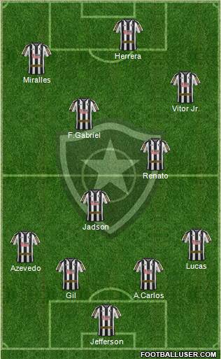 Botafogo FR Formation 2012