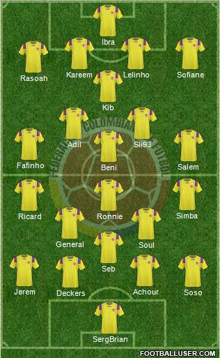 Colombia Formation 2012